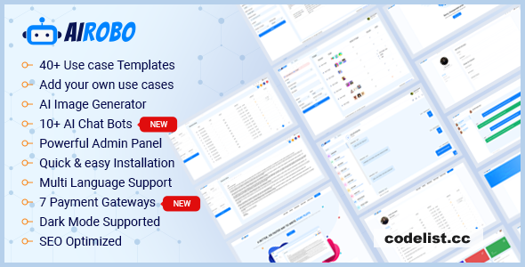 AIRobo v2.0.0 - The Ultimate AI-Powered Content Writing Assistant as SaaS