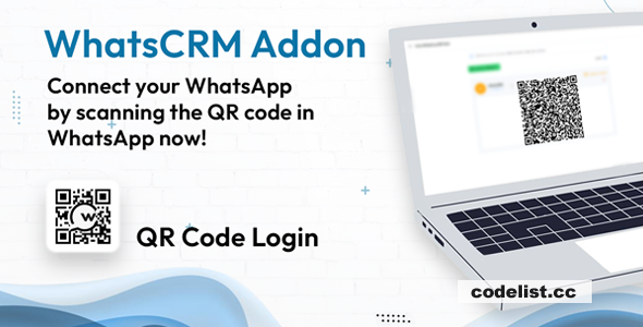 QR Code login for WhatsApp v2.2 - Add-on for WhatsCRM